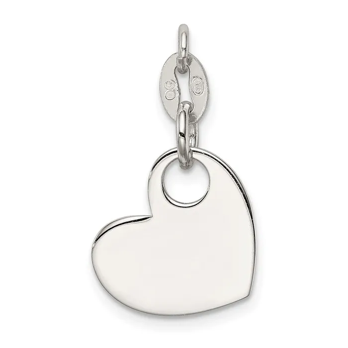 Sterling Silver Polished Enamel Boy Charm TreasureFineJewelers Rings