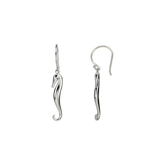 TreasureFineJewelers Earrings Seahorse Earrings