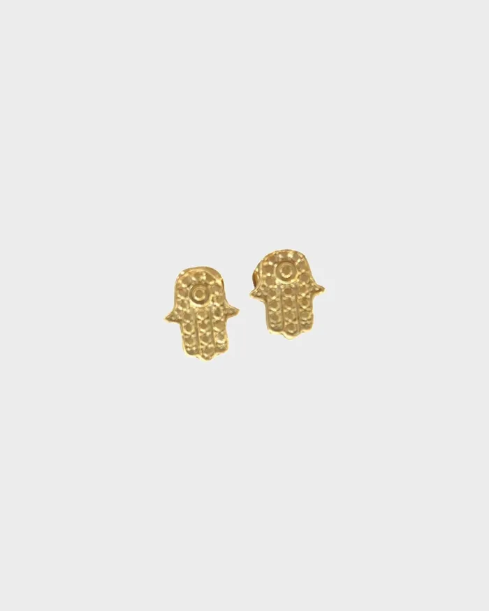 Earrings ERIJEWELRY Hamsa stud earrings