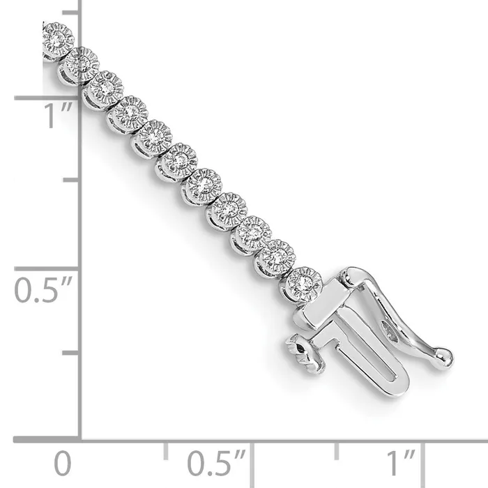 WB Choice Jewelry Bracelets 14k White Gold Diamond Tennis BraceletWBCBM4648050WA WB Choice Jewelry Bracelets 14k White Gold Diamond Tennis BraceletWBCBM4648050WA
