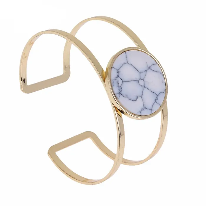 Bracelet Manchette Double Layer Open Cuff Bracelets for Women sparklingselections Bracelets