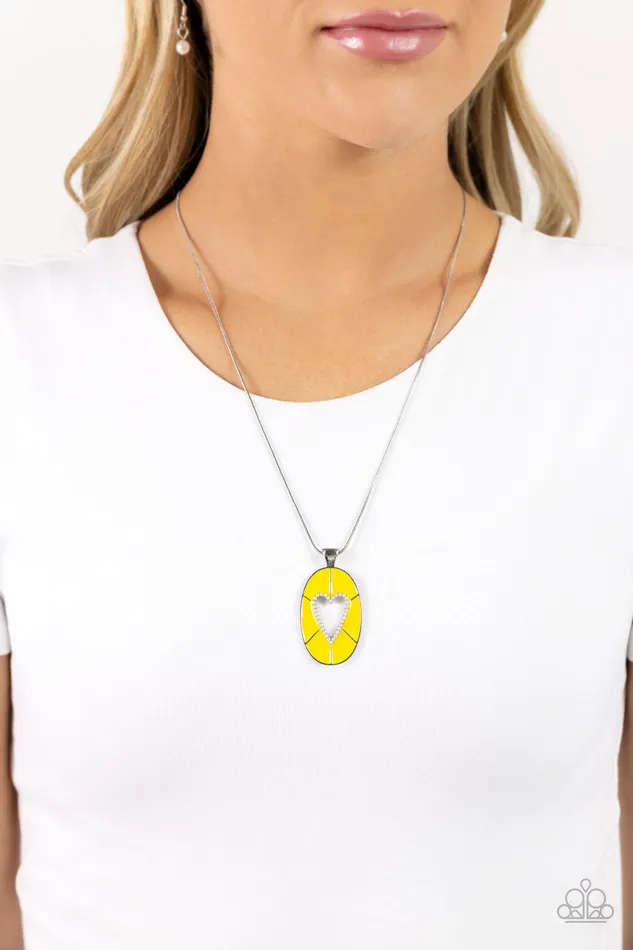 Airy Affection Yellow Necklace Jewelry by Bretta Paparazzi Accessories Necklaces Airy Affection Yellow Necklace Jewelry by Bretta Paparazzi Accessories Necklaces