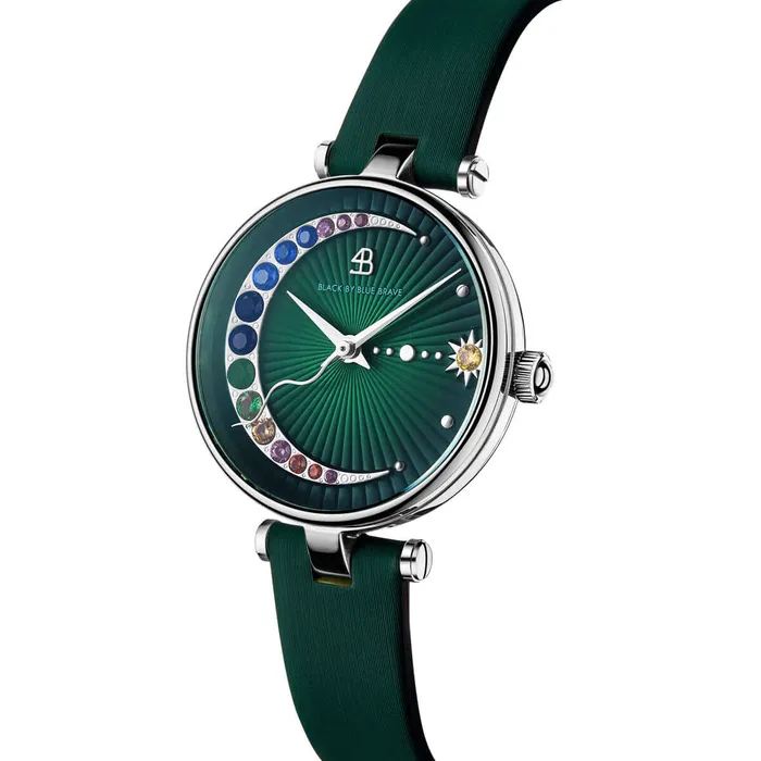 BLACK BY BLUE BRAVE Watches Crescent Moon Watch