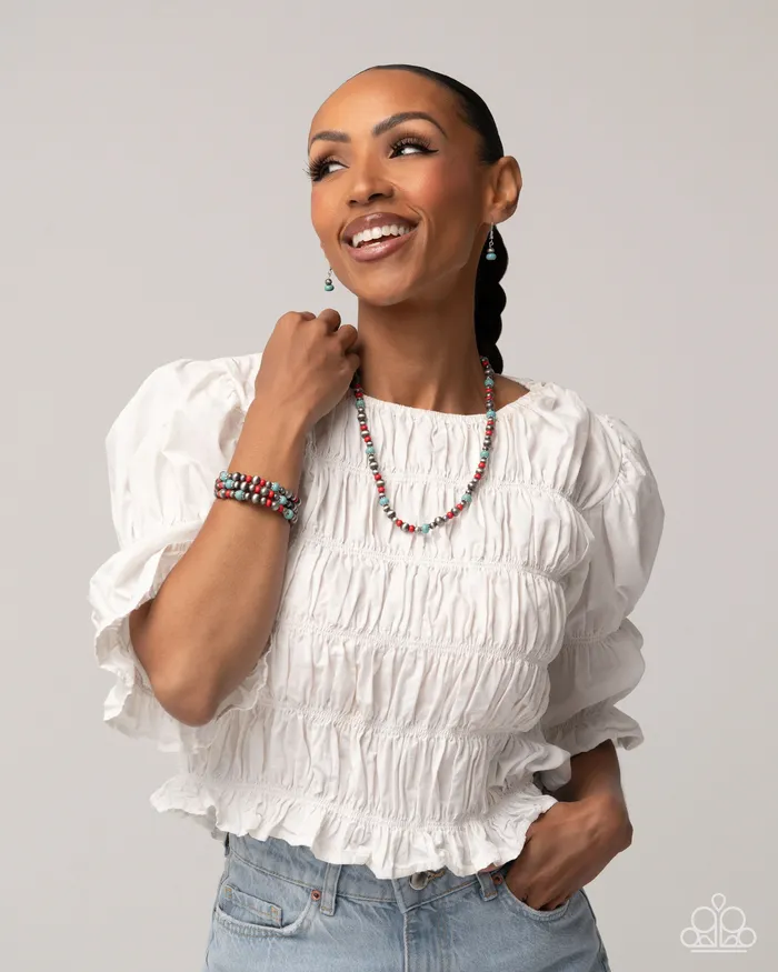 Complete Look Multi Necklace and Bracelet Set Jewelry by Bretta Paparazzi Accessories Necklaces Complete Look Multi Necklace and Bracelet Set Jewelry by Bretta Paparazzi Accessories Necklaces