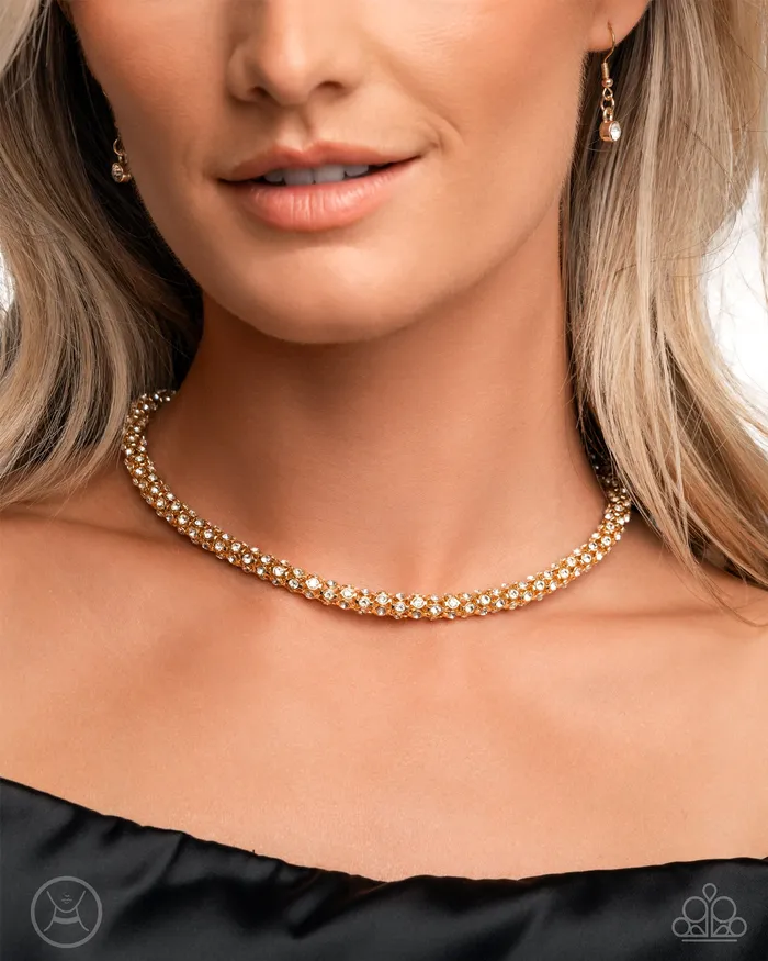 Eternal Effulgence Gold Necklace Jewelry by Bretta Paparazzi Accessories Necklaces Eternal Effulgence Gold Necklace Jewelry by Bretta Paparazzi Accessories Necklaces