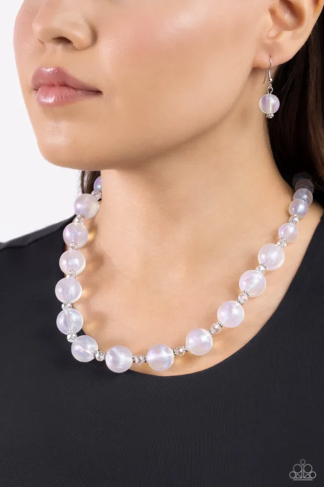 Necklaces Paparazzi Accessories Timelessly Tantalizing White Necklace Jewelry by Bretta Necklaces Paparazzi Accessories Timelessly Tantalizing White Necklace Jewelry by Bretta