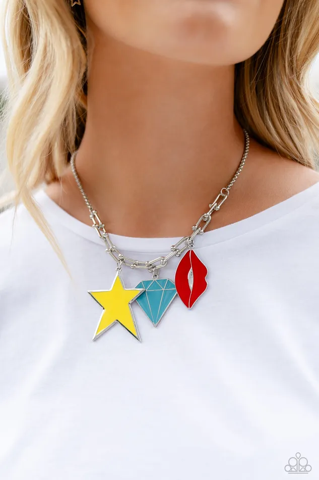 Paparazzi Accessories Necklaces Scouting Shapes Multi Necklace Jewelry by Bretta Paparazzi Accessories Necklaces Scouting Shapes Multi Necklace Jewelry by Bretta