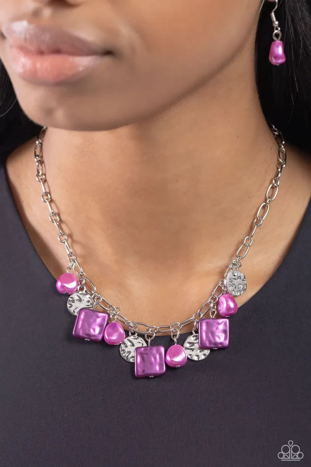 Paparazzi Accessories Necklaces Sophisticated Squared Purple Necklace Jewelry by Bretta Paparazzi Accessories Necklaces Sophisticated Squared Purple Necklace Jewelry by Bretta