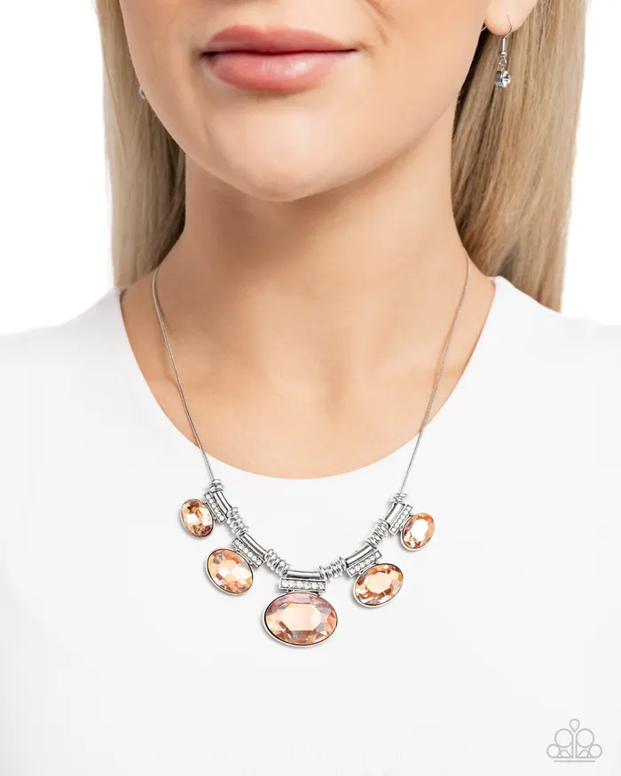 Socialite Status Orange Necklace Jewelry by Bretta Paparazzi Accessories Necklaces Socialite Status Orange Necklace Jewelry by Bretta Paparazzi Accessories Necklaces