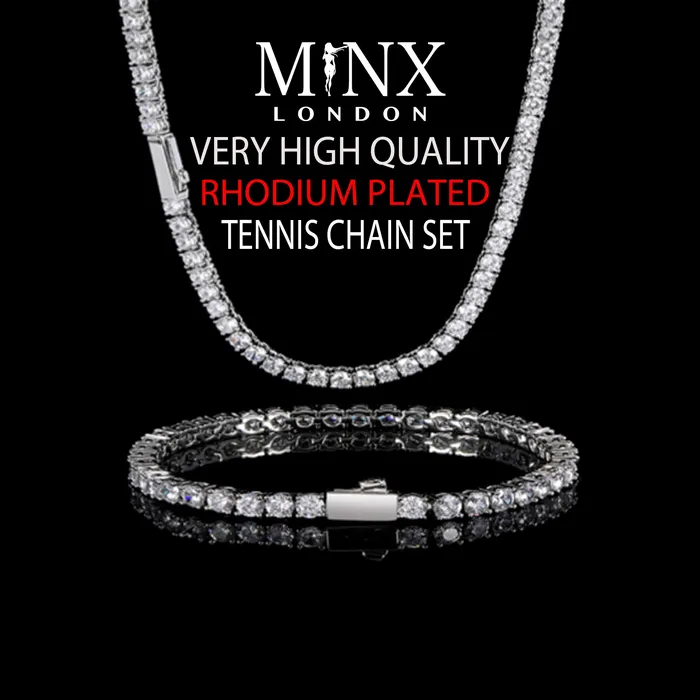 Bracelets ML Tennis Necklace Tennis Chain Tennis Bracelet