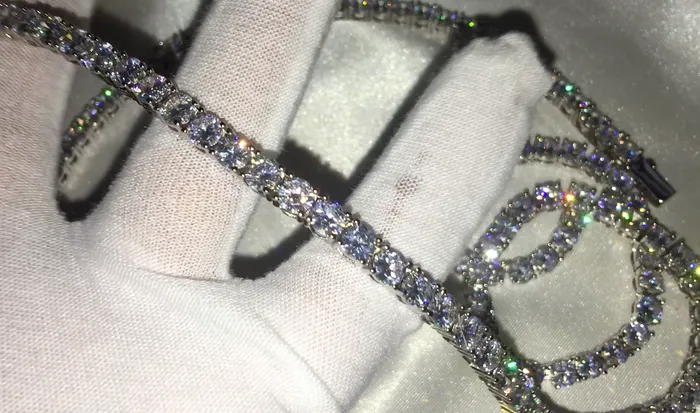 Bracelets ML Tennis Necklace Tennis Chain Tennis Bracelet
