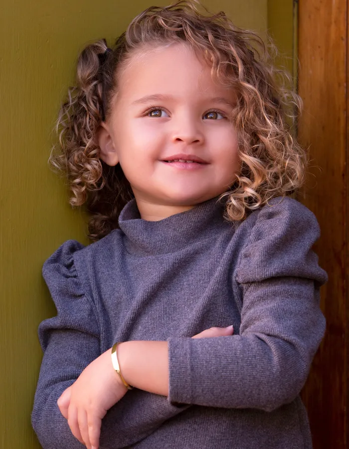 Cherished Moments Bracelets Cuff Gold 14K GoldPlated Cuff Bracelet for Kids