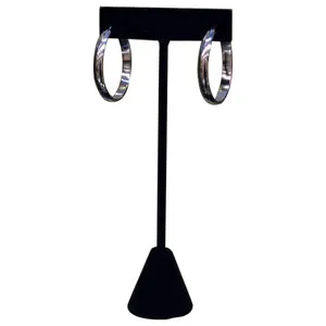 Earrings JPIDisplay 5 34 Black Velvet Single Earring TStand