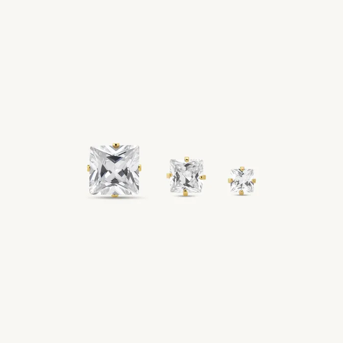 Felicia Princess Stud Earrings Ideaure Jewlery Earrings