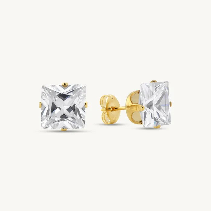 Felicia Princess Stud Earrings Ideaure Jewlery Earrings