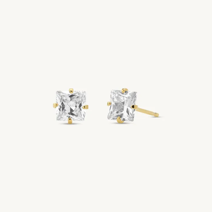 Felicia Princess Stud Earrings Ideaure Jewlery Earrings