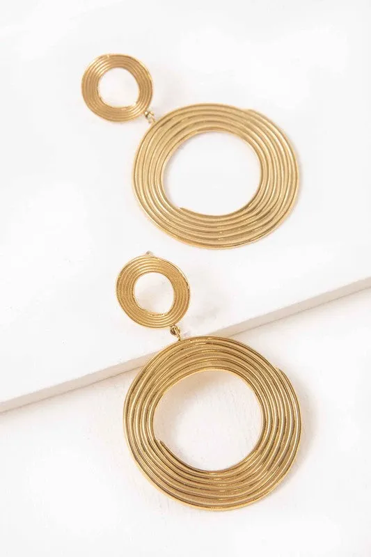 Lovoda Earrings Wrap It Up Drop Earrings