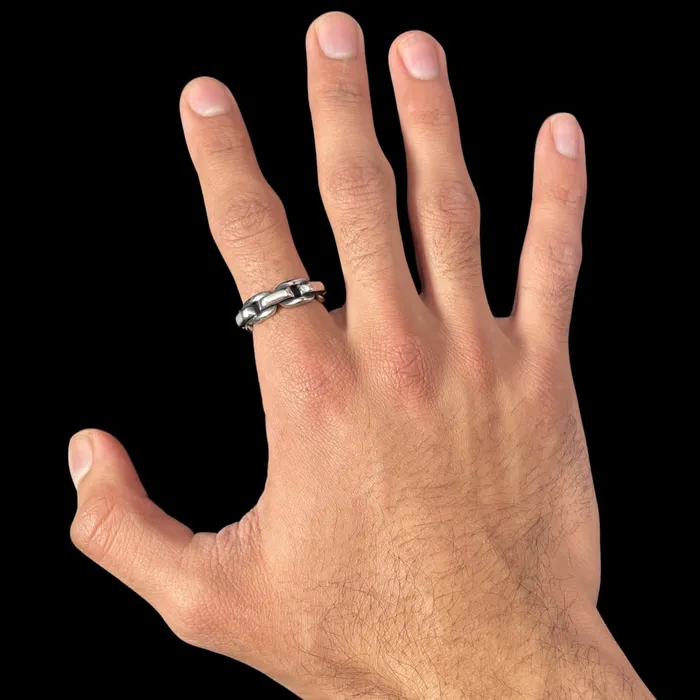Personal Fears Rings Tether Link Ring
