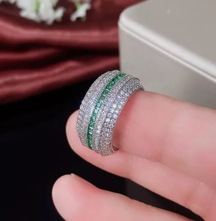 Rings Lab Diamonds London Green Diamond Ring Iced Out Ring Mens Engagement Ring Mens Wedding Ring Mens Diamond Ring Womens Pav Diamond Ring Hip Hop Ring