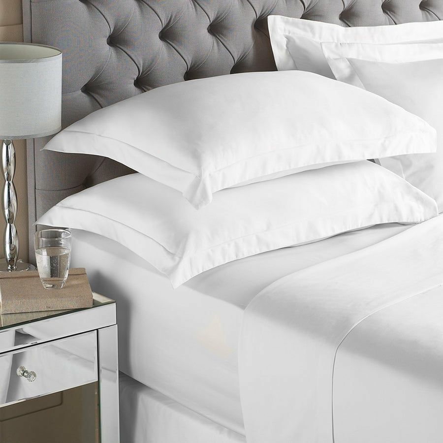 Bedding |   Parker White Fitted Bed Sheet Bed Accessories Bedding