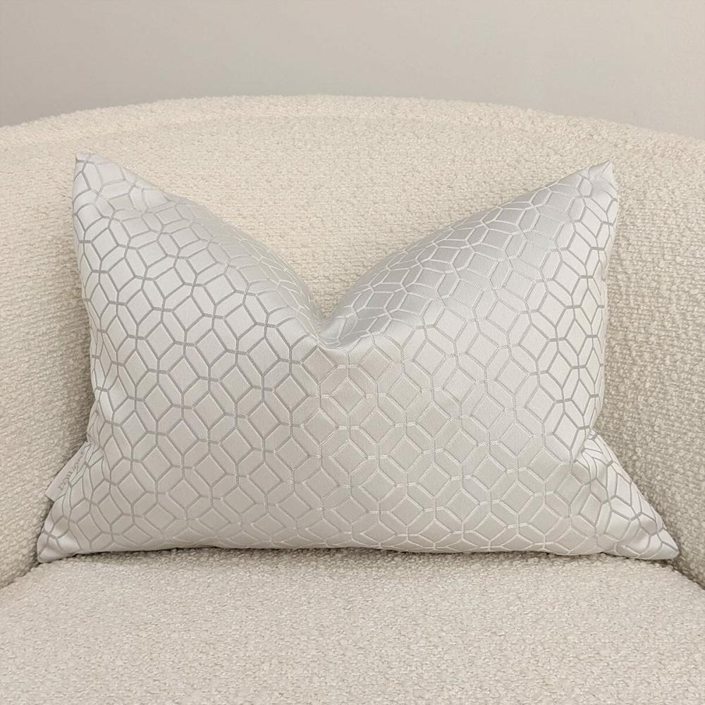 Cushions |   Lanark Platinum Bolster Cushion – 35 X 50Cm Bed Accessories Cushions