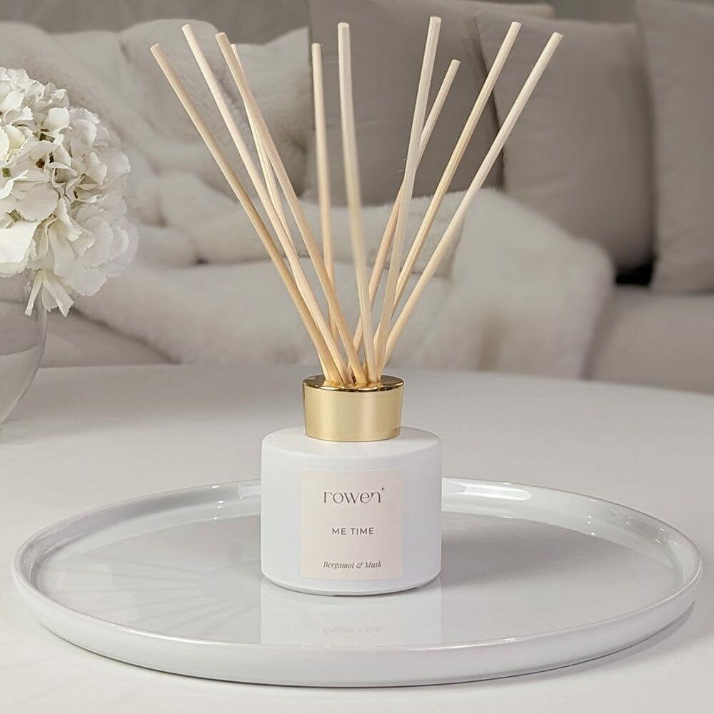 Home Fragrance |   Me Time White & Gold Reed Diffuser – Bergamot & Musk 120Ml Accessories Candles And Holders