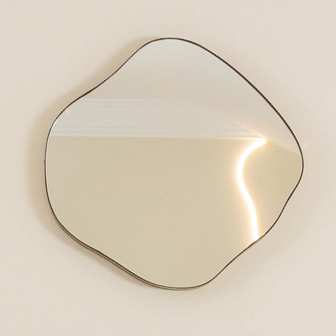 Mirrors |   Valore Small Bronze Abstract Wall Mirror Accessories Mirrors