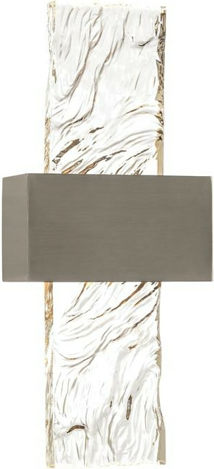 Sconces |   Glass Panel Sconce Lighting Sconces